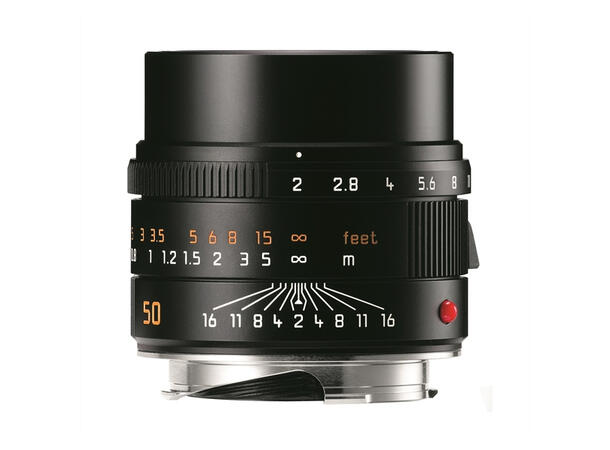 Leica APO-summicron-M 50mm f/2 ASPH Normalobjektiv. Filterfatning E39